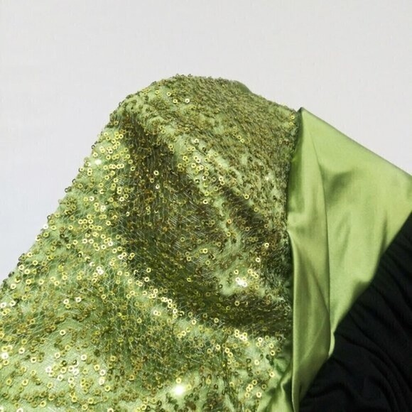 JESSICA McCLINTOCK GUNNE SAX Strapless A-Line Bubble Hem Dress Sz 11 Sequins NWT - Picture 4 of 12